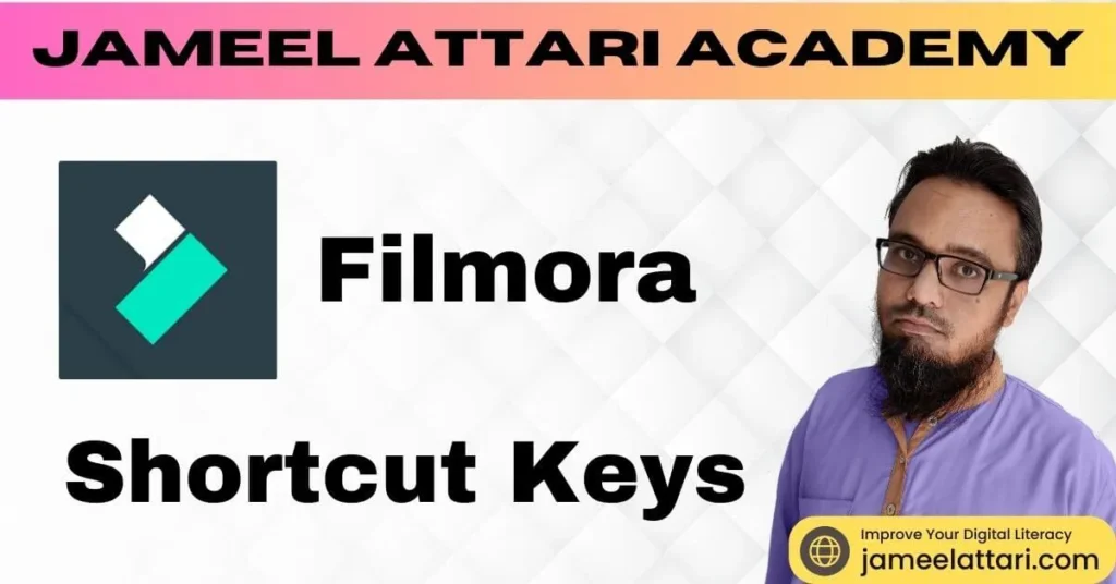 filmora shortcut keys pdf